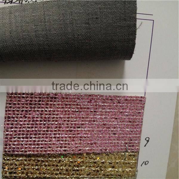 Shining PU leather for phone cases with best price made in China,special design