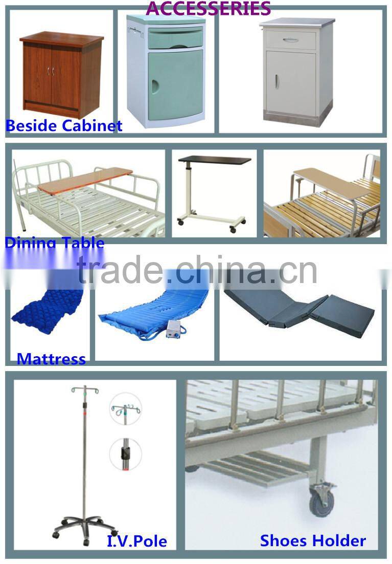 CE Approved NFBD01 Electric hospital beds with central locking system
