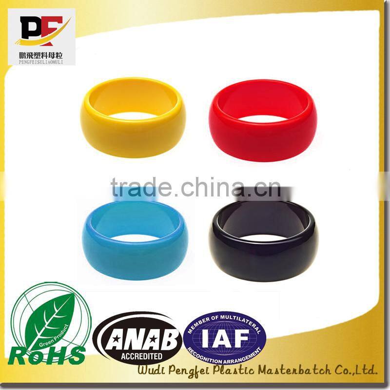 Natural color, shinny yellow MASTERBATCH, High covering, disperse evenly, competitive Price