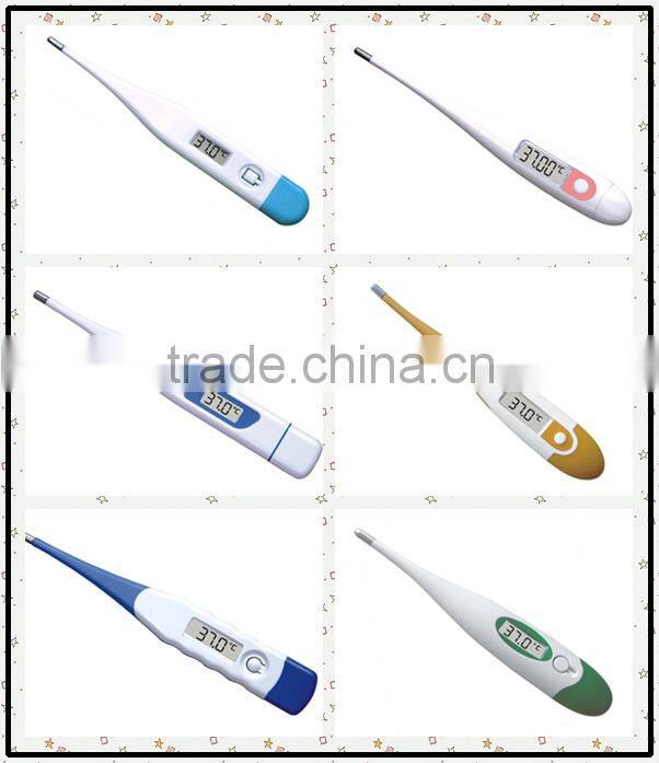 LCD digital thermometer for baby or human use