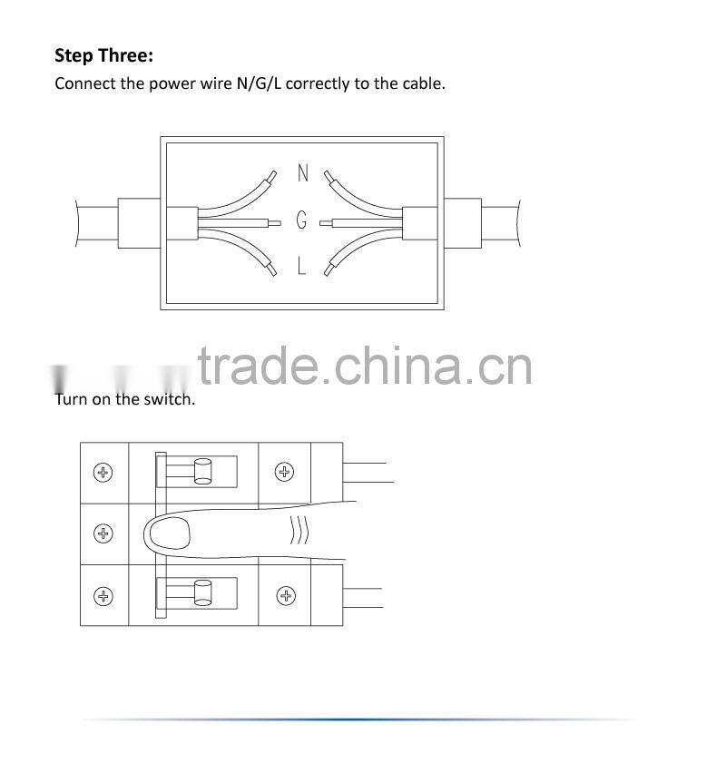 New arrival module outdoor lighting led tunnel light 100W with MeanWell driver
