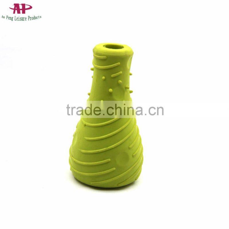 2016 New Dog Rubber Toy Dog Dental Chew Toy Teeth Training Toy