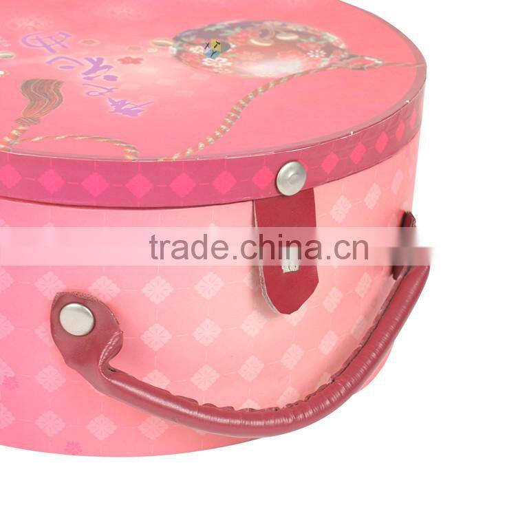 elegant high quality paper cardboardhat box purse
