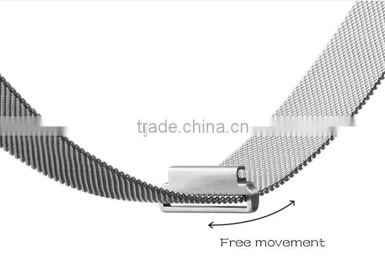 For Huawei Smart Watch Accessory Stainless Steel soft Comfortable Strap Magnetic Joint Watch Band