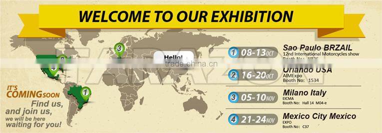 Motorcycle Spare Parts Semi-metallic Rear Brake Pads for Kawasaki KX 65