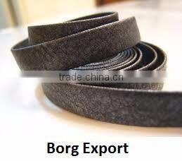 Flat Leather Cords from BORG EXPORT