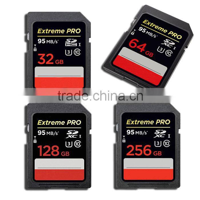 Blister Packing Extreme Pro CompactFlash CF Card UDMA7 160MB/s Speed CF Memory Card 64 128 256 GB micro 4K Camera Video