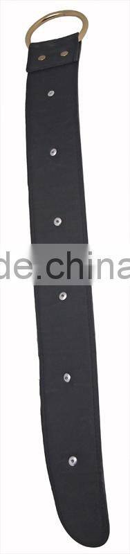 Hot sale hanging door bells , golden bell with leather strap for various uses A666