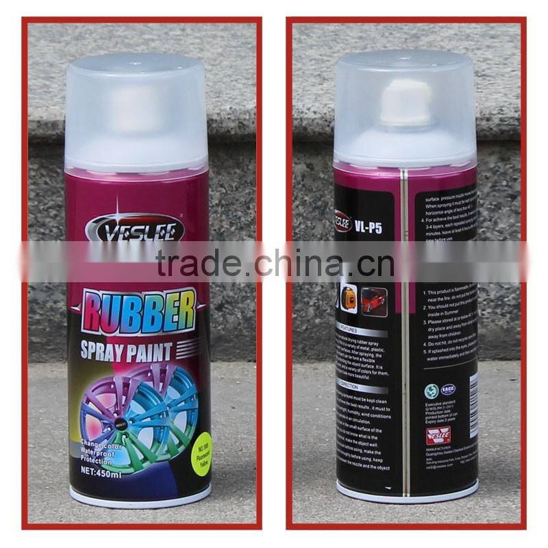 450ml Removable Rubber Paint Film For Car Wheel And Body