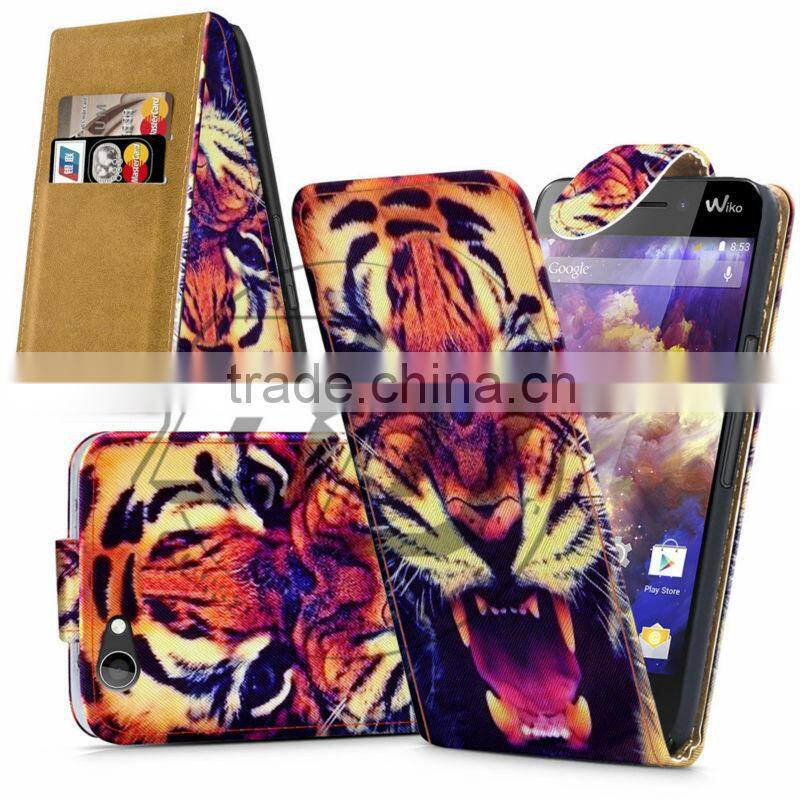 For Wiko Highway Sings High Quality Print Flip PU Leather Case Cover Moible Phone Case