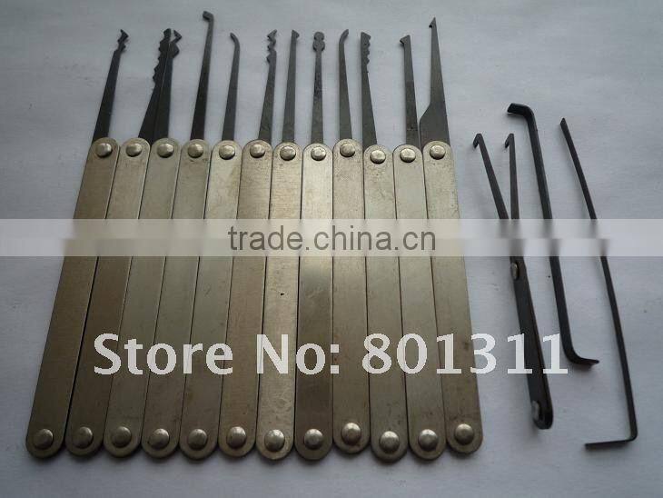 New 12 pin in 1 lock pick tool locksmith tool with high quality 60% free shipping