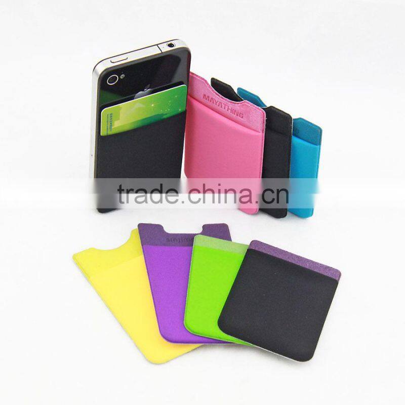 Hot Selling Mobile Phone Card Holders Adhesive Card Holder