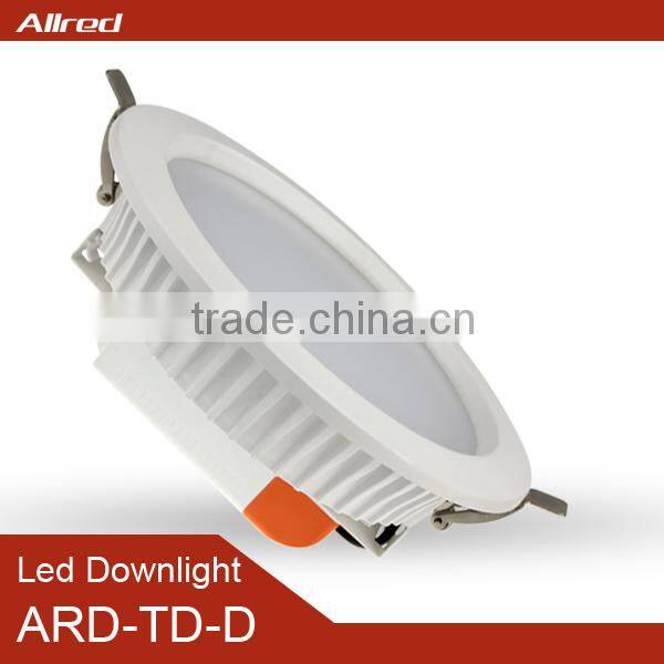 Fashionable design!White/silver color SMD5730 recessed led downlight 30w