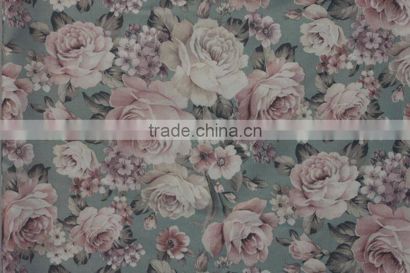 HOT SALE Cationic polyester cotton disperse printed woven fabric factory at cheap price for bed sheet