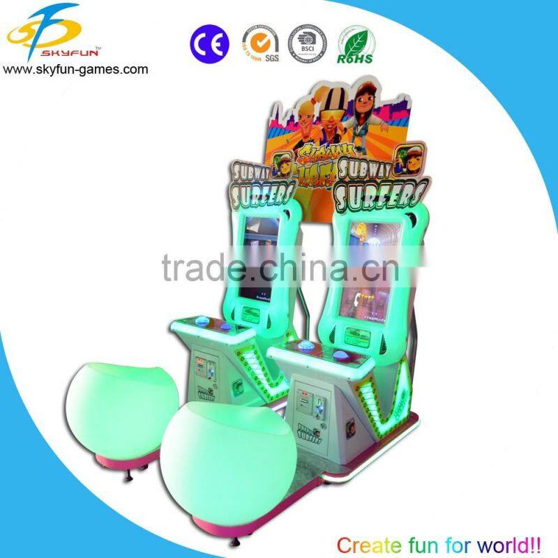 2016 street Subway "Parkour" Children game machine for children
