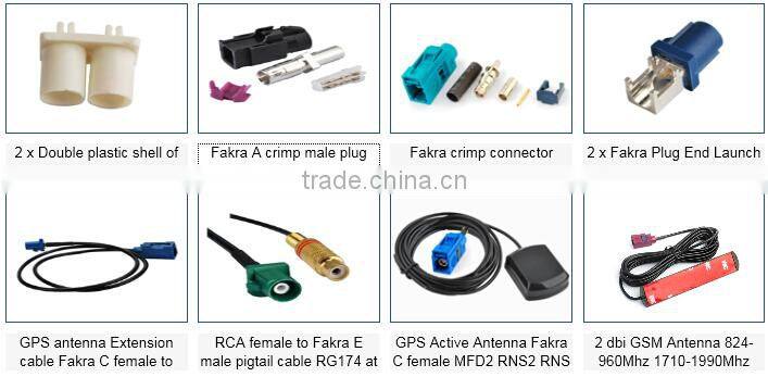 White fakra connector