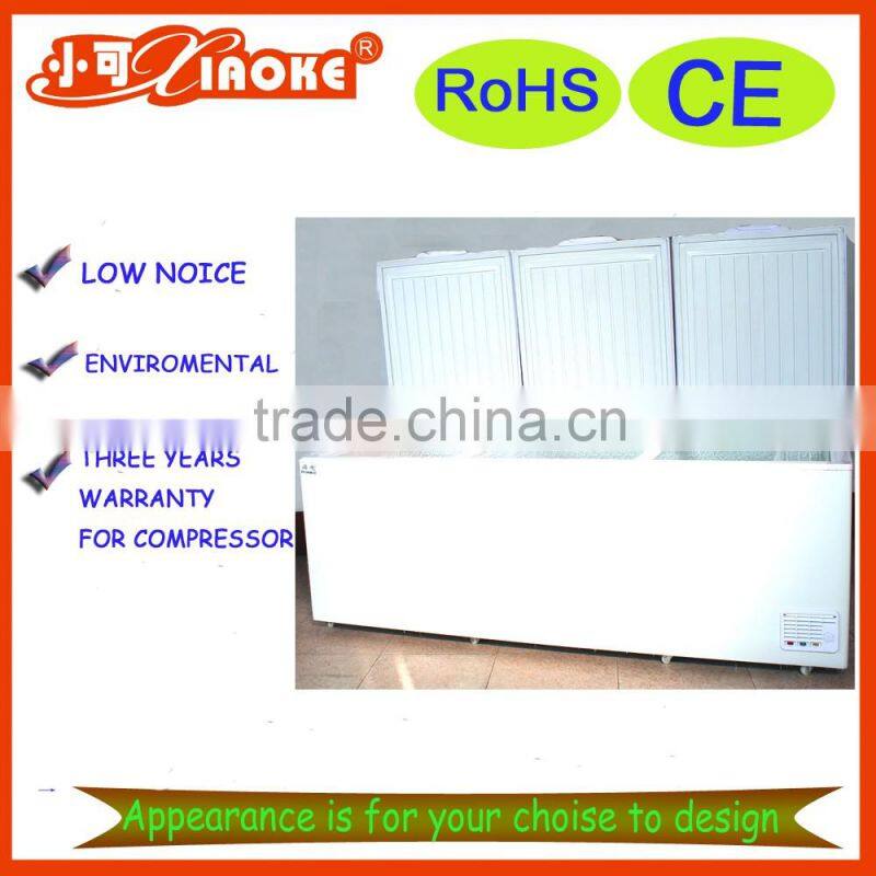 BD-900 high efficiency top open chest freezer