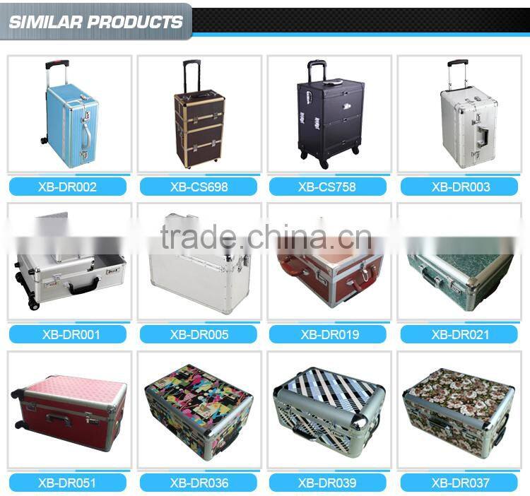 Trolley case sets with Nylon and elastic mesh bag inner,butterfly luggage,ABS trolley case with laptop