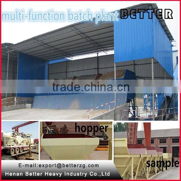 high quality concrete portable batch plant