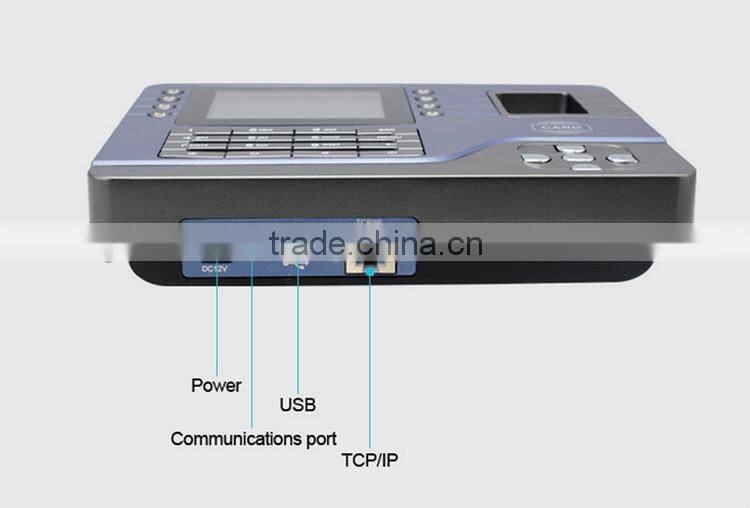 Popular 3.2 inch TFT network TCP/IP biometric fingerprint time attendance system