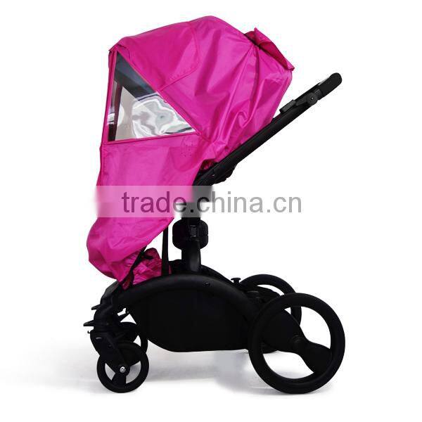 baby stroller accessories rainshield baby stroller cover baby stroller rain cover with PVC