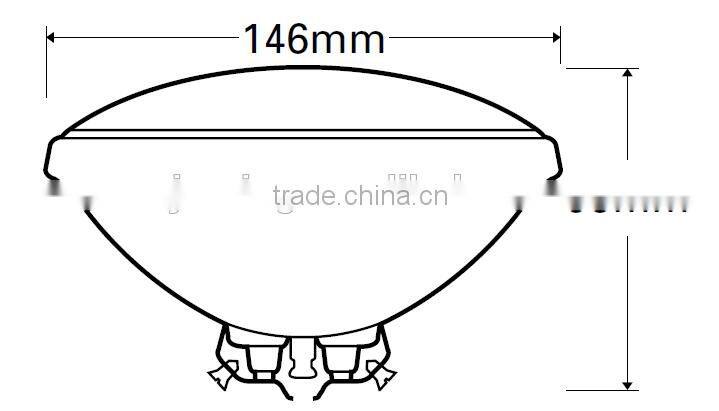 4580 PAR46 Aircraft Lamp 28v 450w
