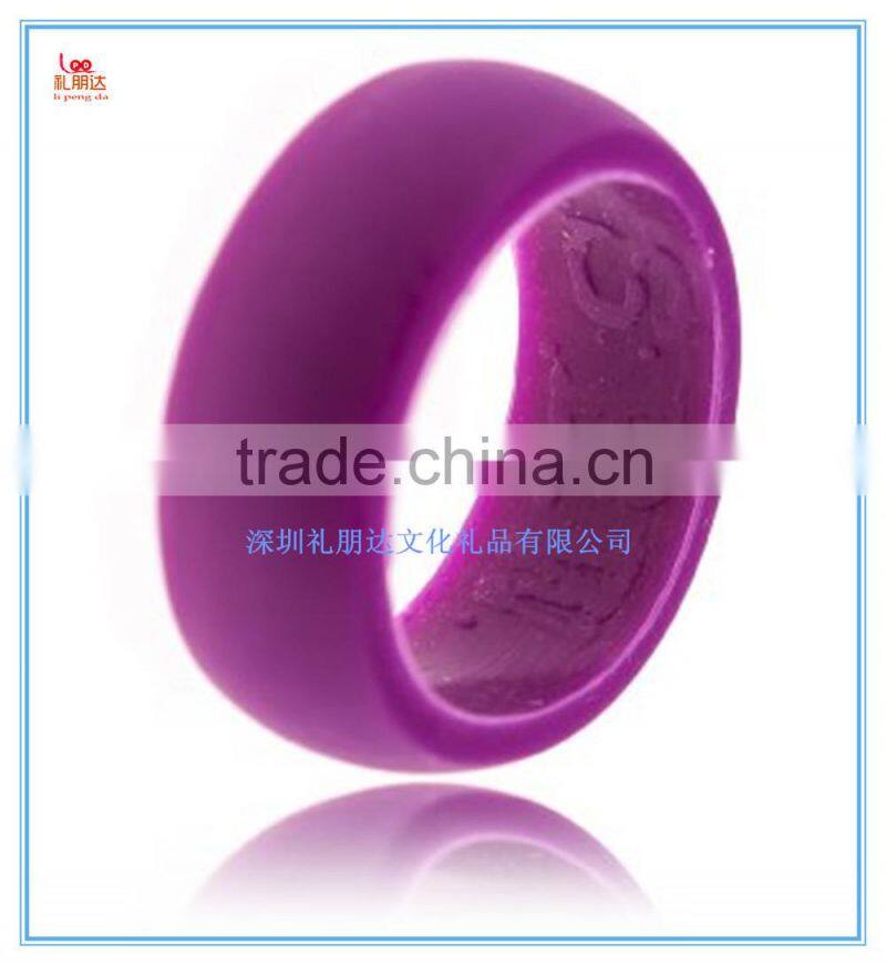 Ameriacan size Comfortable silicone finger rings for basketball players, smart silicone finger rings for NBA basketball FANS