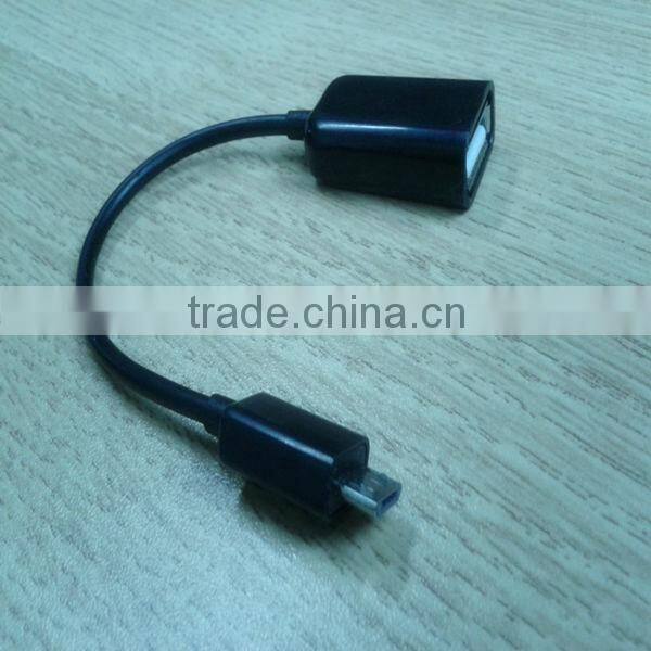 High speed otg cable and usb 3.0 otg cable adapter