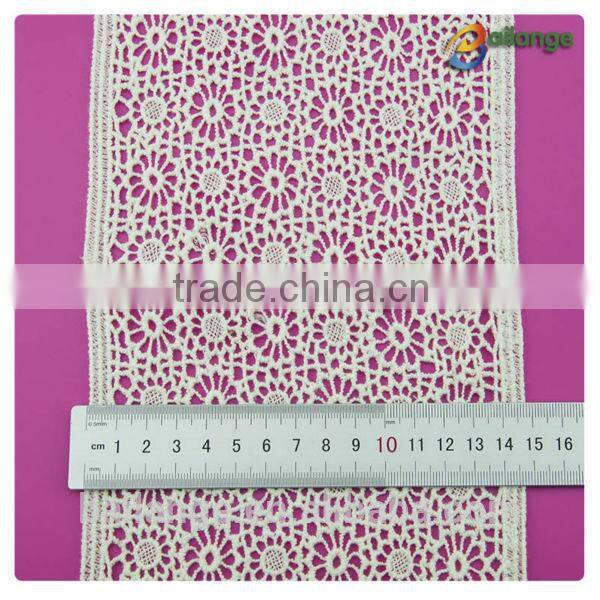 2016 vintage lace trim factory price for chair cover