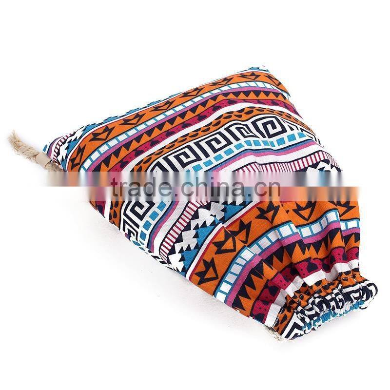 Newest Ethnic Style Women Drawstring Backpack of Drawstring Bag