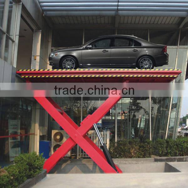 hydraulic car lift platform for indoor operation