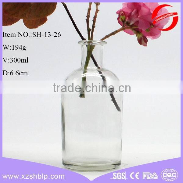 200ml 300ml 400ml glass bottle for aroma diffuser with cork