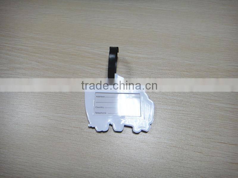 Promotional Gifts Soft Pvc Luggage Tag