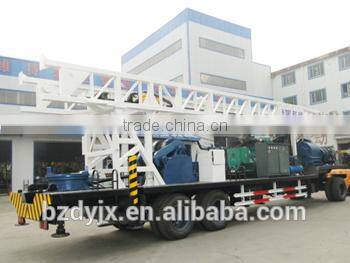 trailer mounted drilling rig600m
