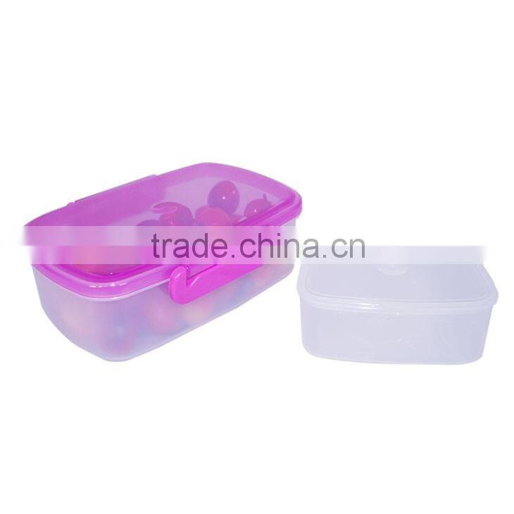 Plastic box lunch for household