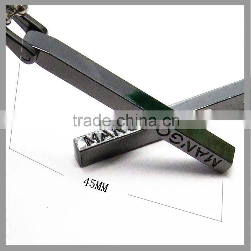 Wholesale Zipper Head Custom Metal Zipper Puller Design For Leather Clothing