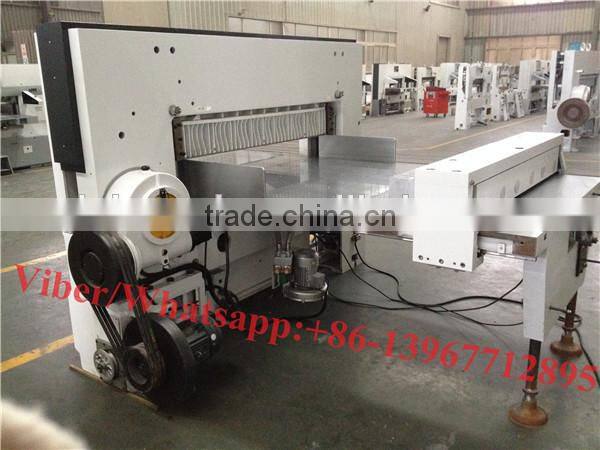 DK-M15 Model 15.6 Inch PLC Touch Screen Program Control Guillotine Paper Cutting Machine