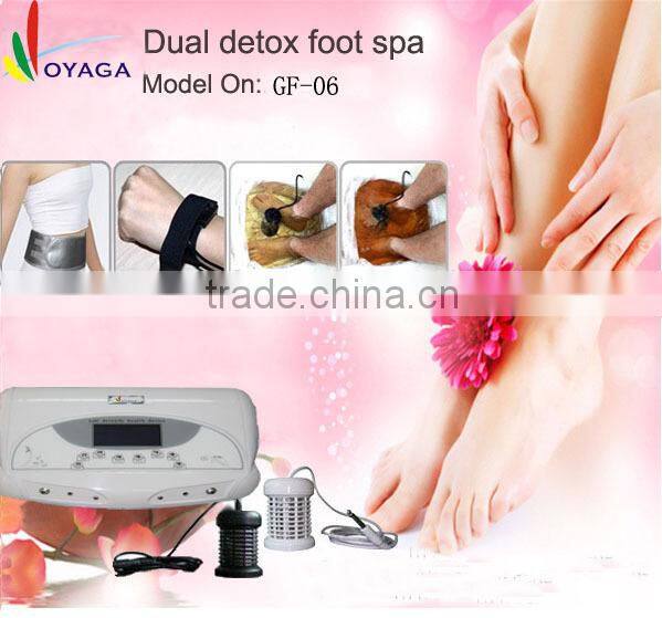 GF-06 Electronic Ion detox foot spa beauty machine