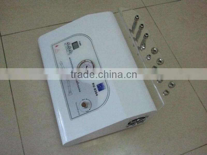 Portable microdermabrasion diamond peel machine