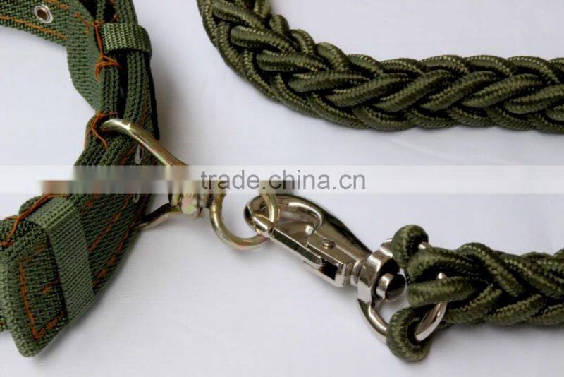 Custom pet products/ Nylon dog collars/ wholesale dog leashes