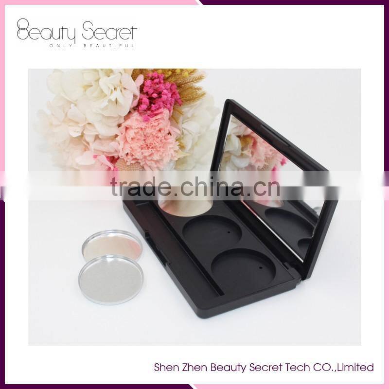 Wholesale Empty Magnetic Makeup Palette DIY Eyeshadow Palette with 3 pans