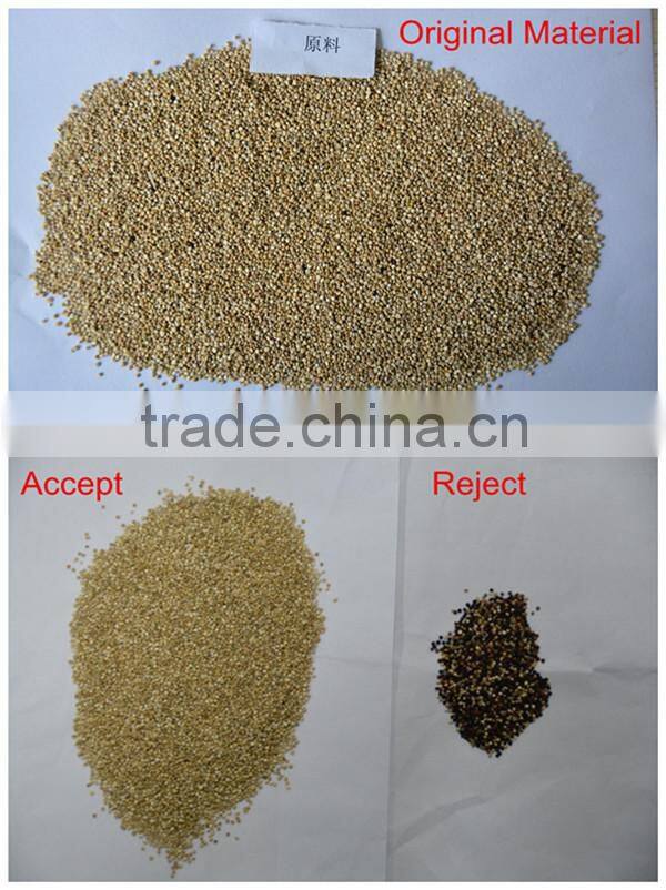 2016 hot sale high quality 5000+ pixels small RGB wheat color sorter in china