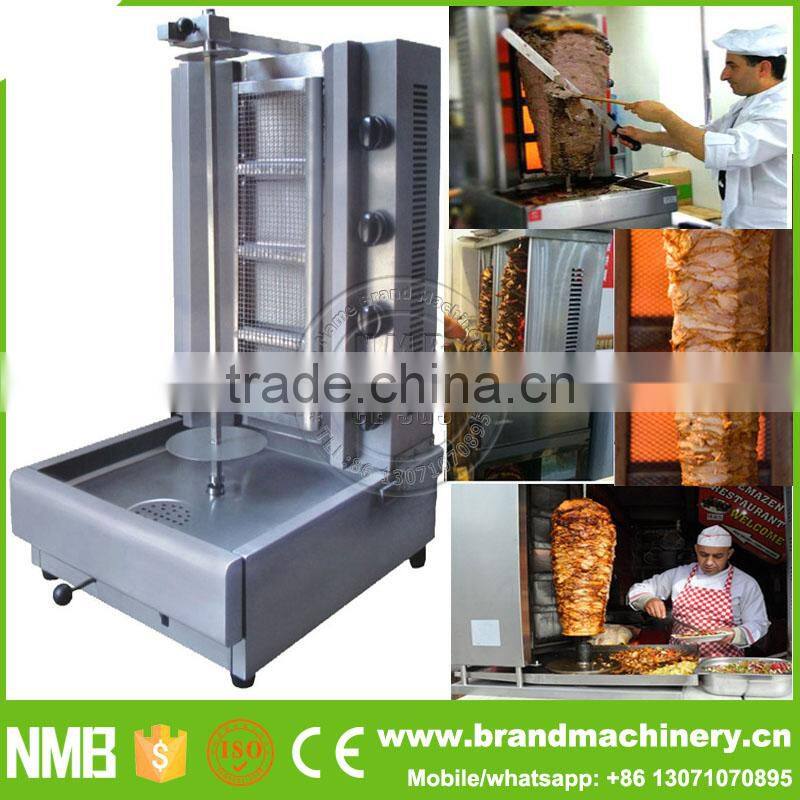 Kitchen food grade shawarma stand, used shawarma machine for sale, mini doner grill