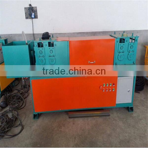 professional and high efficiency steel tube derusting and straightening machine