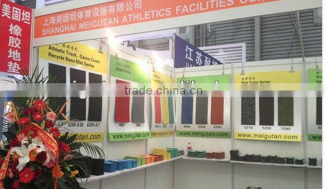 Recycled rubber acoustic underlay