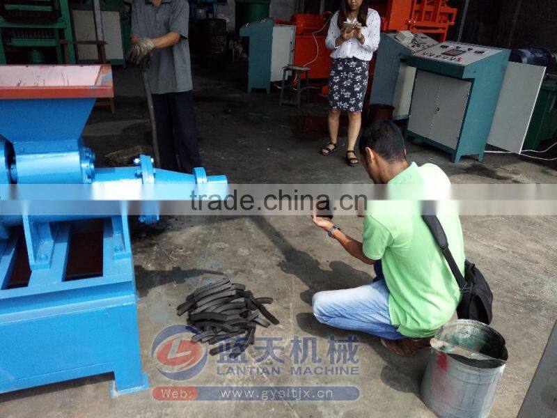 Specialize In Energy Saving Wood Sawdust Briquette Charcoal Extrude Machine