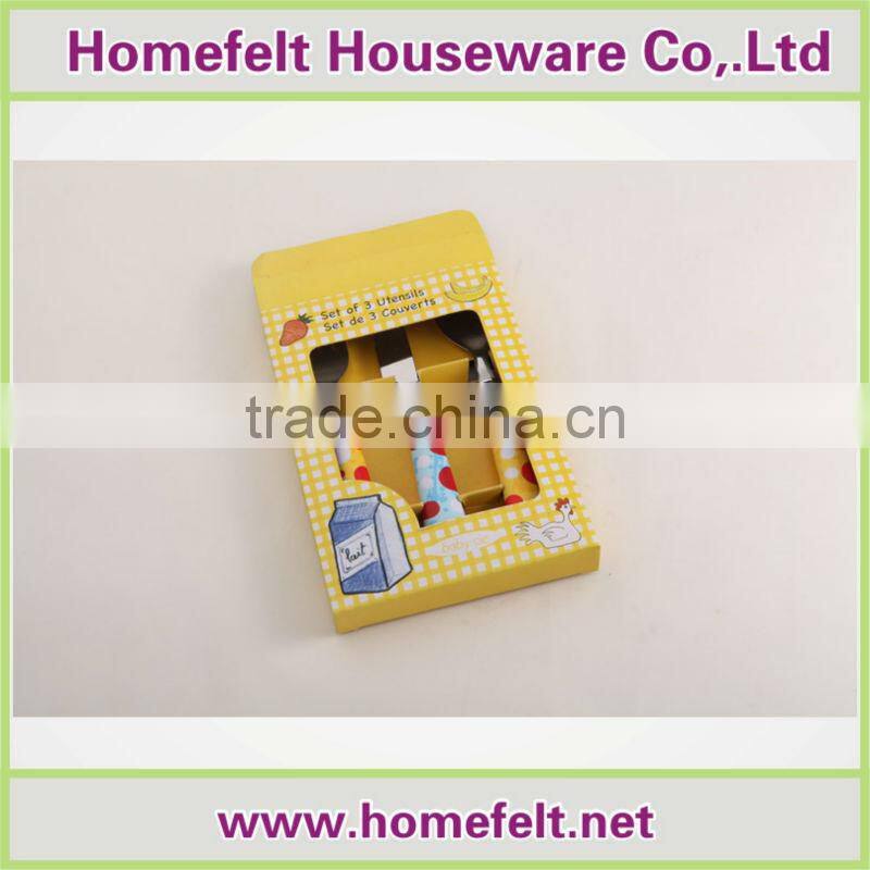 High quality Plastic baby cutlery