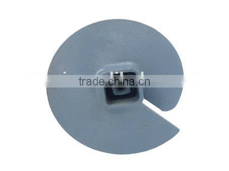 Professional powerline hardware manufacturer hot dip galvanized single helix power screw anchor