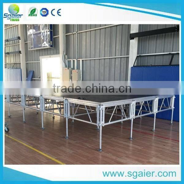 20ft by 24ft easy assemble aluminum stage for school activities