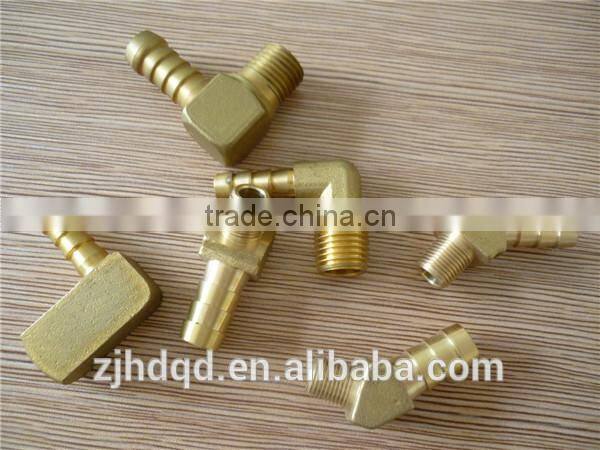 Pagoda-Shape Connectors/ forged brass connectors, elbow with female thread